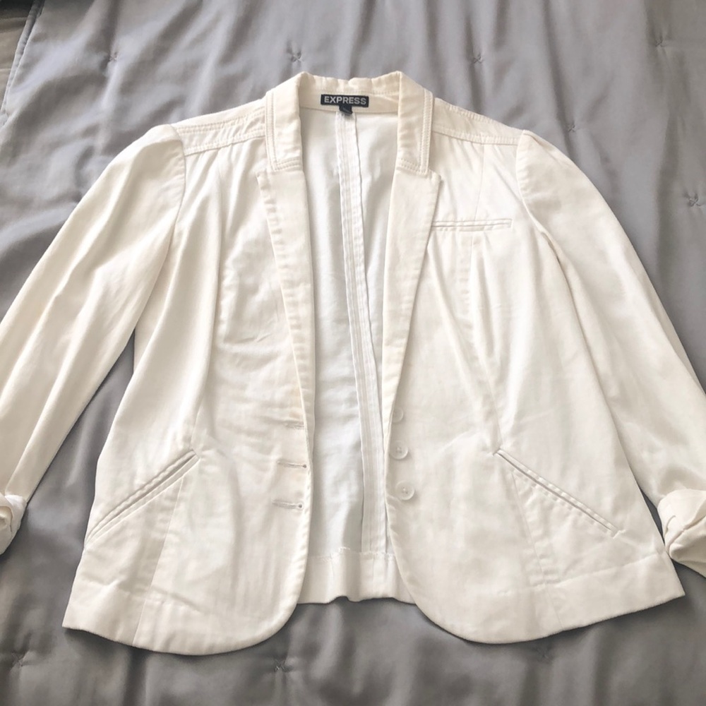 White Express brand blazer